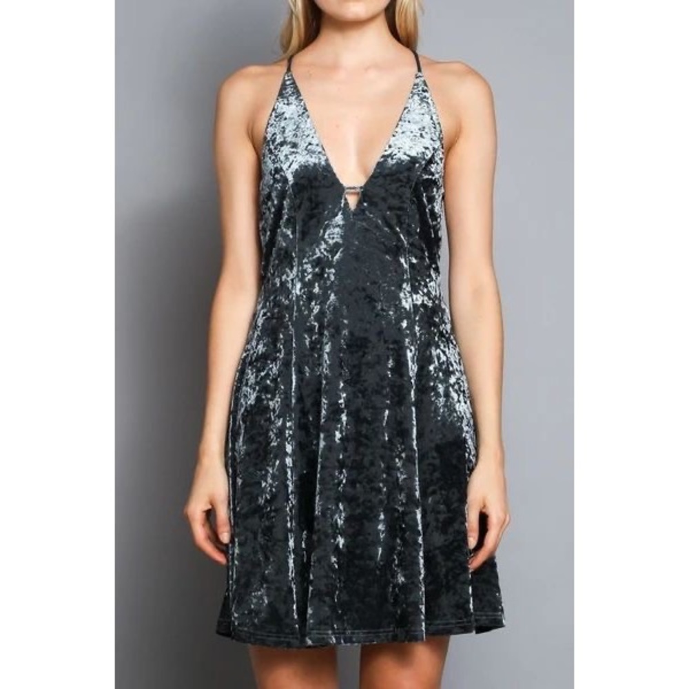 Velvet Mini Dress